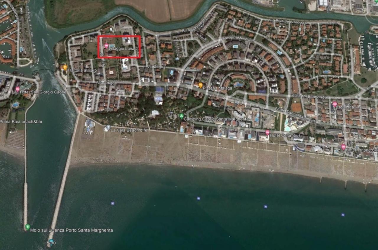 Apartment Caorle De Lux Swimming Pool, Parking, Garden מראה חיצוני תמונה